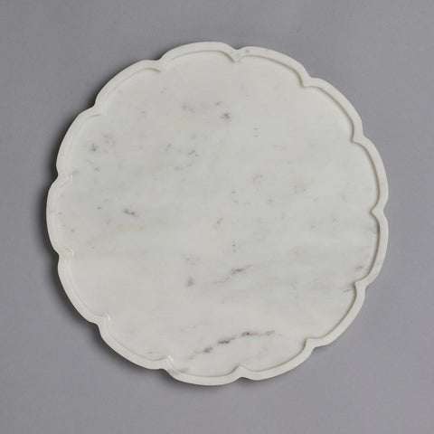 White Marble Princess Platter