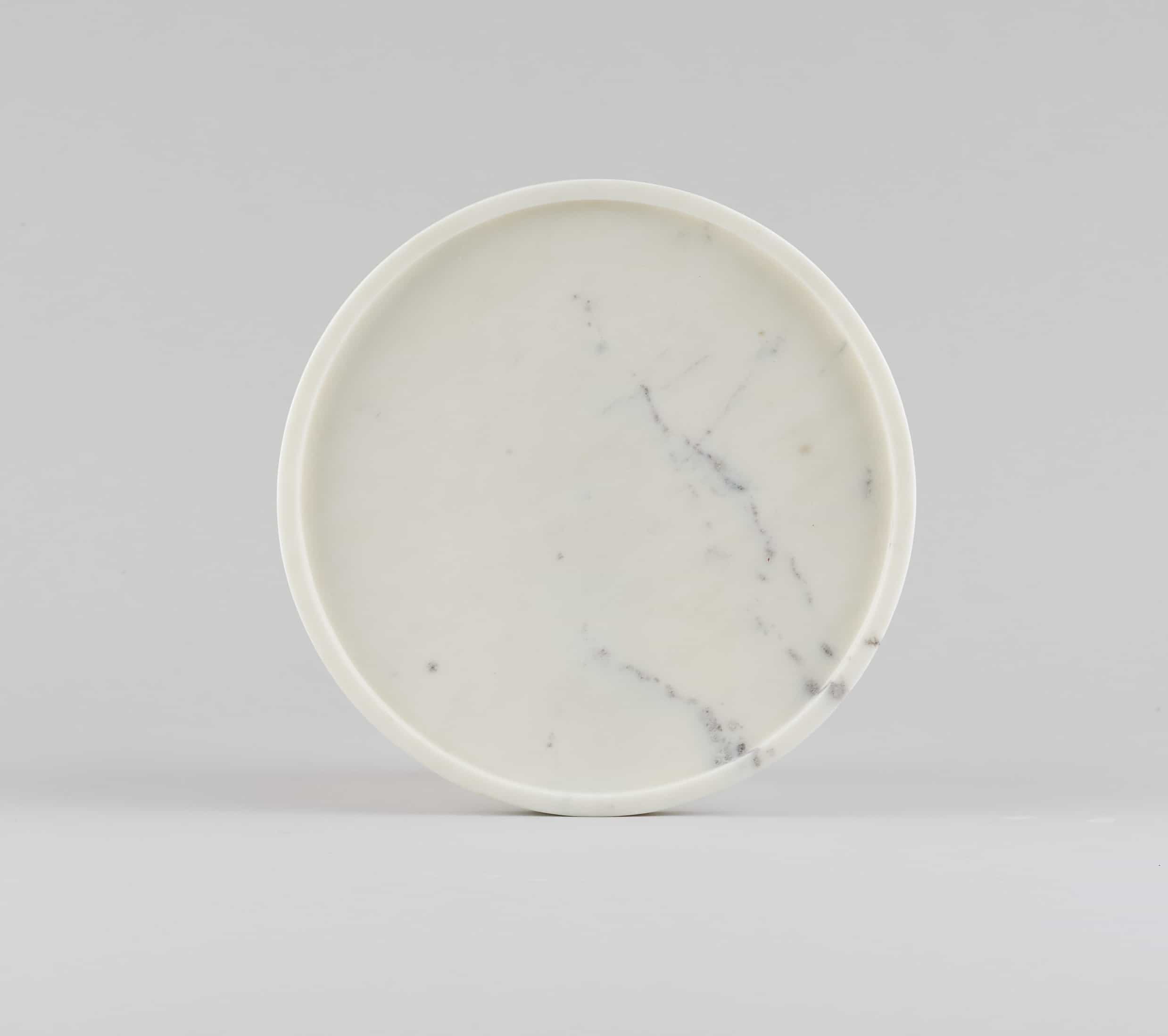 Shop Round Shape Marble Tray Online Stone Essential Marble Serveware